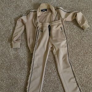Jordan Craig Kids Matching Set in Tan